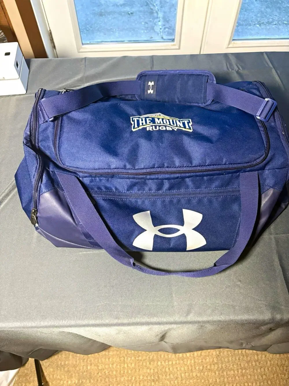 Under Armour Undeniable Large 40L The Mount Rugby Blue Duffle Bag